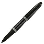 Diplomat Aero Stripes Black Rollerball Pen